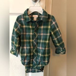 Cat & Jack Polo Long Sleeve Button Down